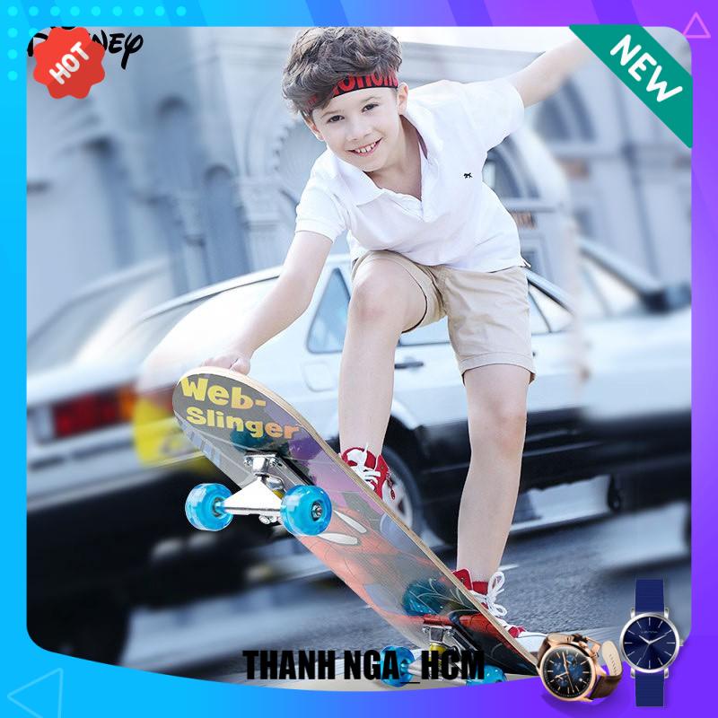 Ván trượt skateboard thể thao chất liệu gỗ phong ép cao cấp 7 lớp size lớn cho trẻ em và người lớn luôn ạ