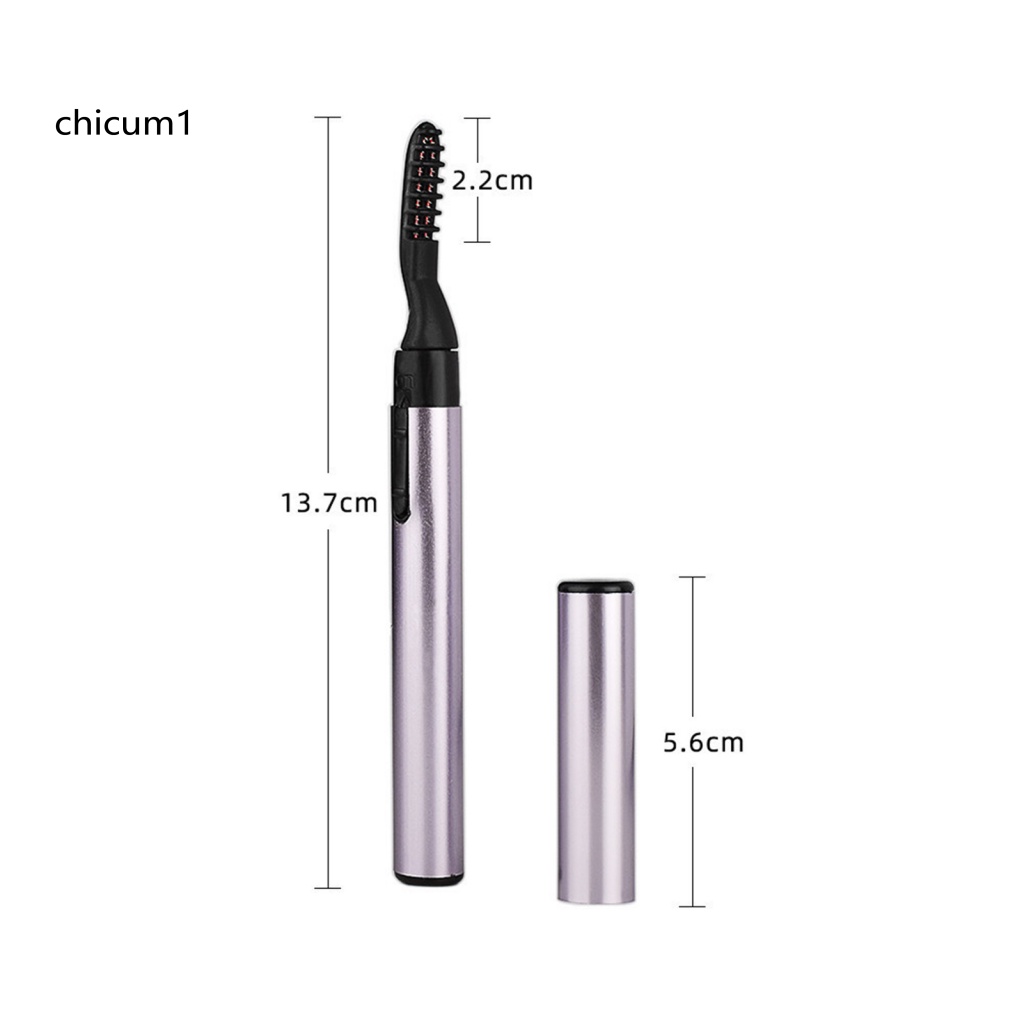 Máy Uốn Lông Mi Chạy Điện Không Gây Kích Ứng Tiện Dụng