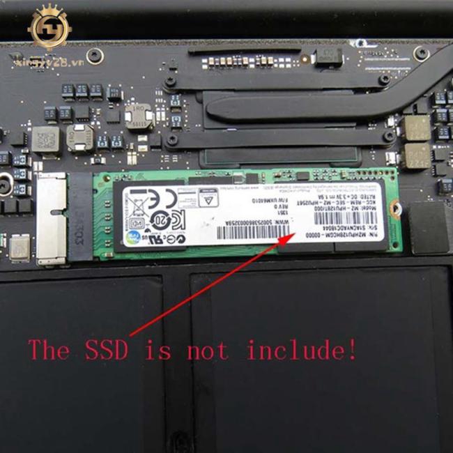 Thẻ chuyển đổi gắn ổ cứng NVME PCIE M2 SSD chuyên dụng cho Macbook Air 2013 2014 2015 2017