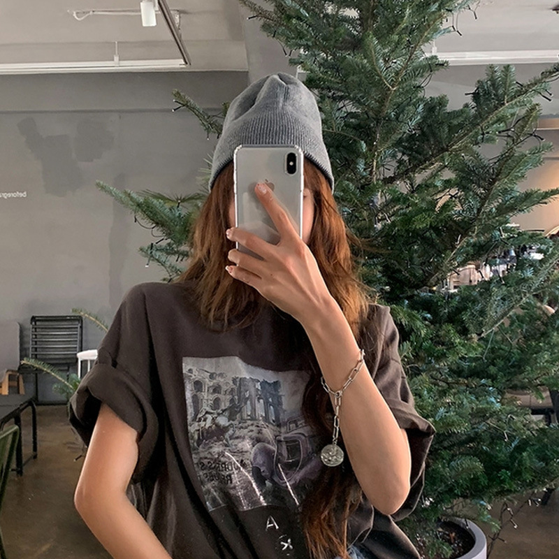 Mũ Len Màu Trơn Thời Trang Cho Các Cặp Đôi