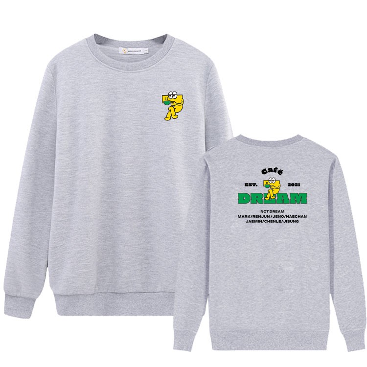 [ORDER] Áo nỉ Cafe 7 DREAM giống NCT DREAM (trắng/xám/đen) | BigBuy360 - bigbuy360.vn