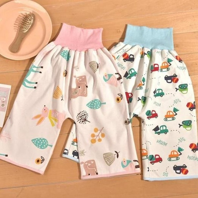 Tã quần bằng cotton chống thấm nước chống rò rỉ có thể tái sử dụng cho bé