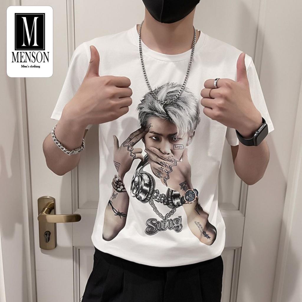 [Hàng Cao Cấp] Áo Thun Nam, Áo Phông Nam Cổ Tròn Cao Cấp In hình 3D Đẹp Vải Cotton Co Giãn 4 Chiều Chất Mát Mùa HèM1141 | BigBuy360 - bigbuy360.vn