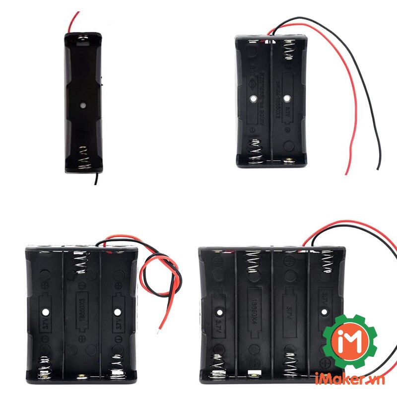 Đế Pin 18650 Ra Dây Nhiều Kích Thước