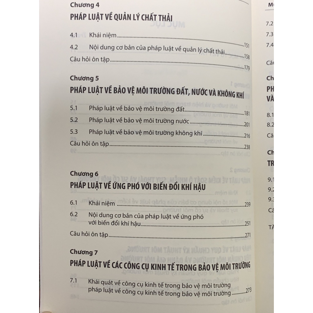 Sách - Luật Môi Trường