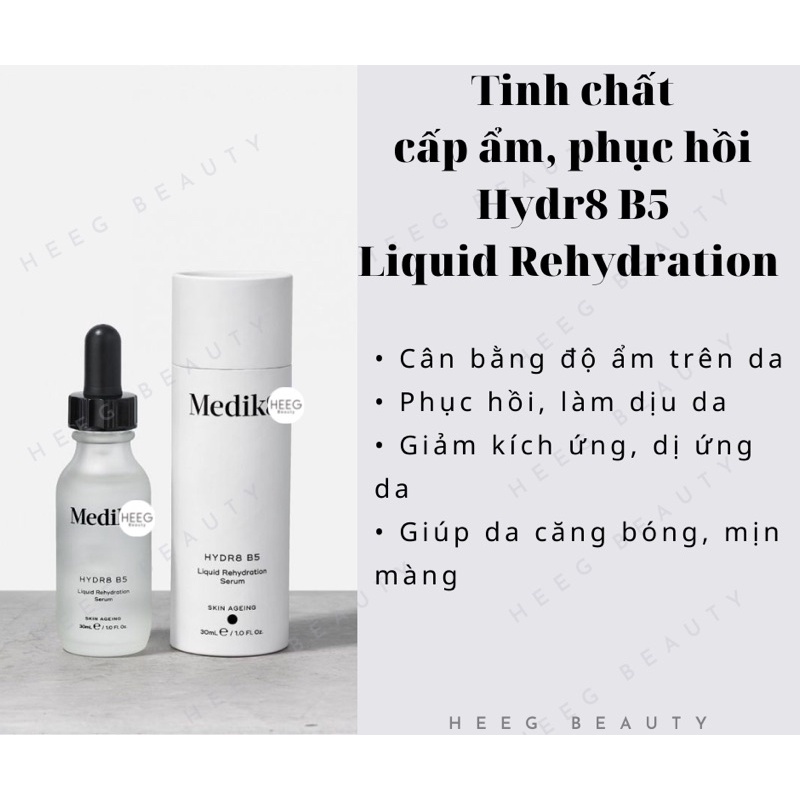 Serum phục hồi, cấp ẩm Medik8 Hydr8 B5