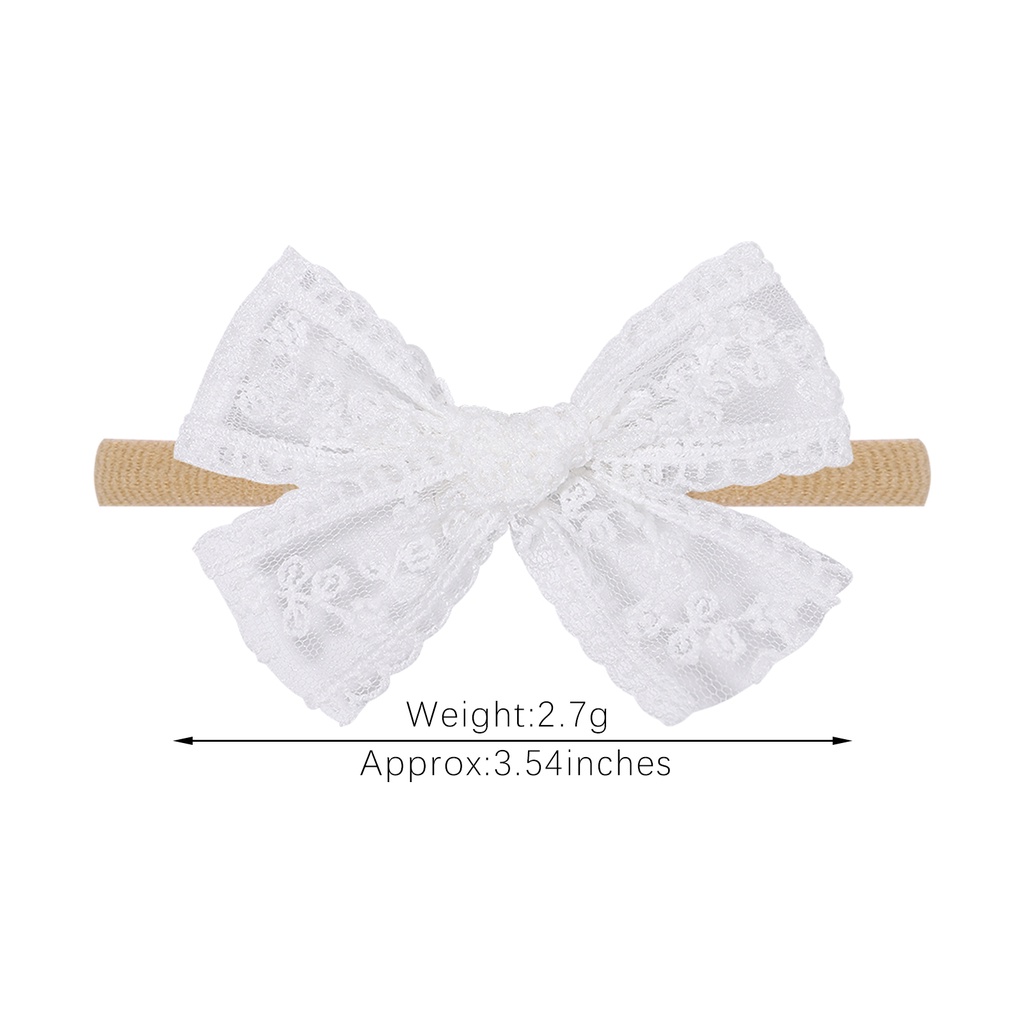 KIDSBOWS Set 10 Băng Đô Nơ Xinh Xắn Dành Cho Bé Gái