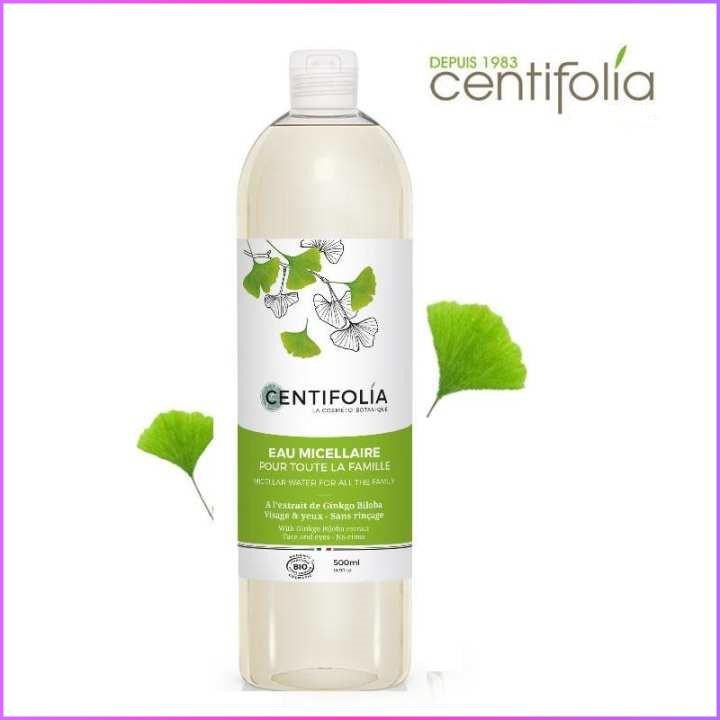 Nước Tẩy Trang Rau Má Centifolia Eau Micellaire Pháp