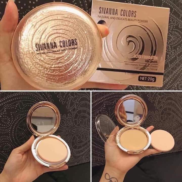 Phấn nền dạng nén siêu mịn Sivanna 20g Thái Lan | BigBuy360 - bigbuy360.vn