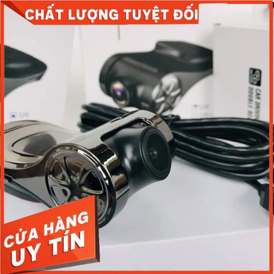 camera hành trình android U6 Cổng USB Tích Hợp Màn Hình Android Có ADAS, GPS