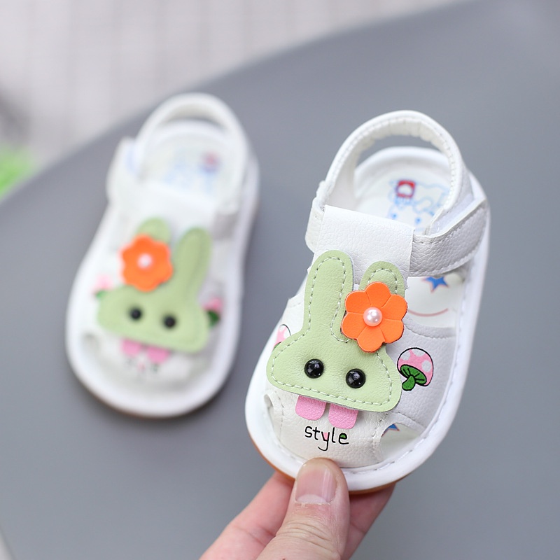 Giày tập đi công chúa cho bé gái đế mềm có kèn