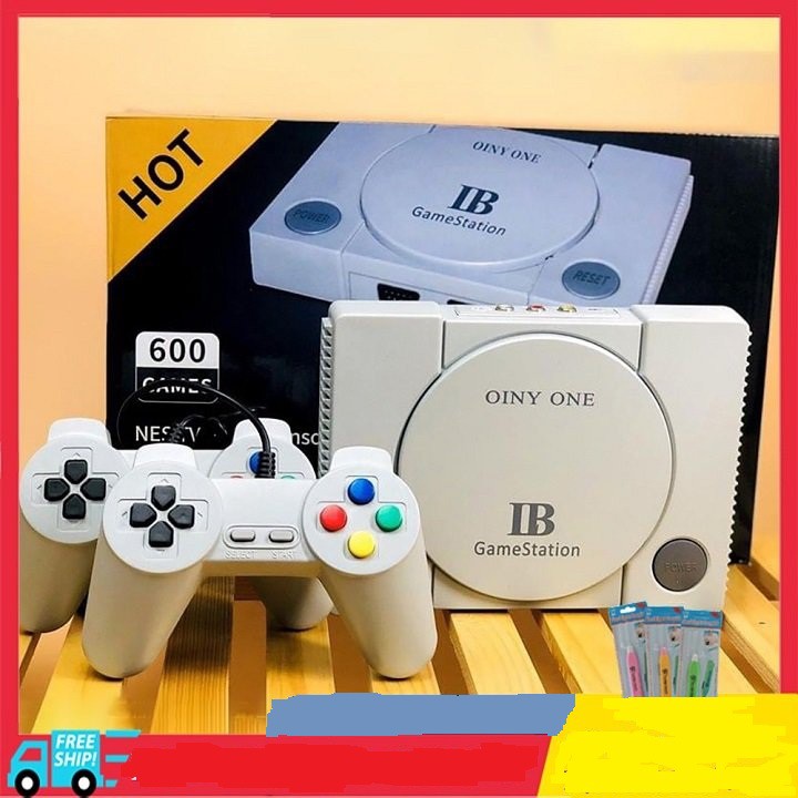 Máy Chơi Game Cổ Điển NES Classic 600 Trò Chơi  2 Tay Cầm HD TV Game contra, Mario , đua xe , xe tăng , xếp gạch