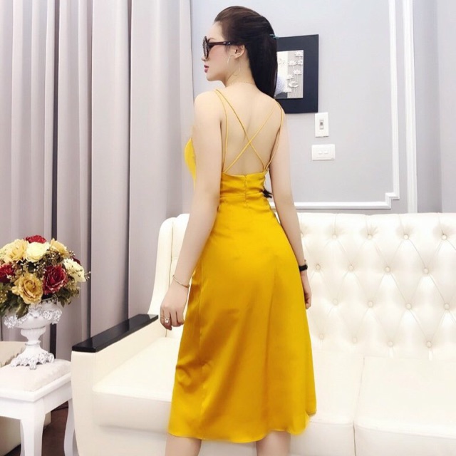 [MY’SFASHION] VÁY LỤA TƠ TẰM HOT SEXY