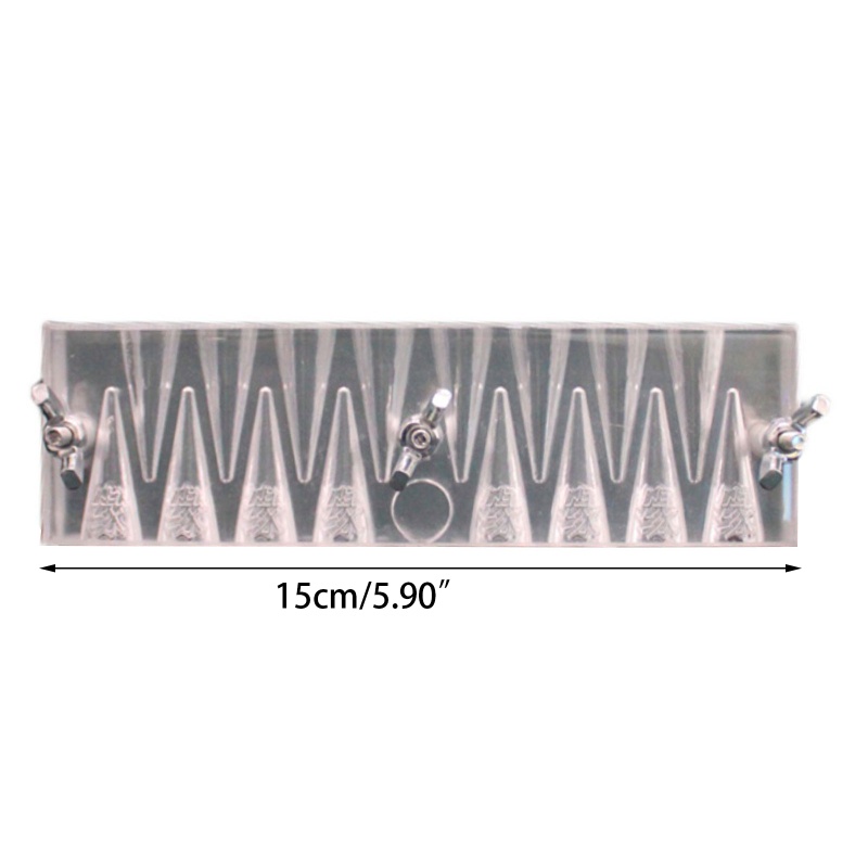 Khuôn acrylic trong suốt làm nhang trầm hương nụ