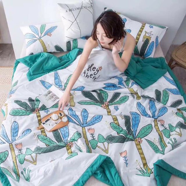 [Hàng loại 1]Chăn Hè Đũi Zara Home Siêu Mềm Mịn Mát Cao Cấp