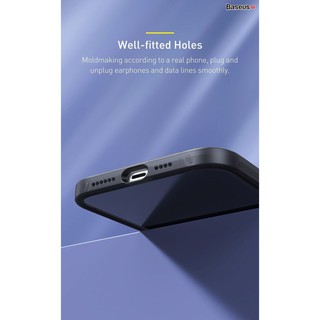 Ốp lưng chống sốc cho các dòng iPhone 12 Baseus Camera Lens Protector Frame Case
