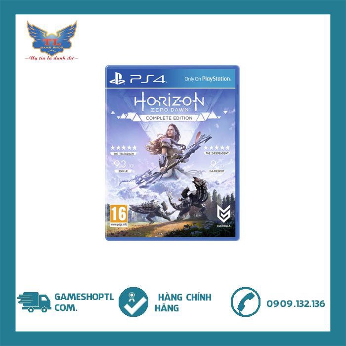 [Mã SKAMSALE03 giảm 10% đơn 200k] Đĩa Game Horizon Zero Dawn Complete Edition Cho Ps4