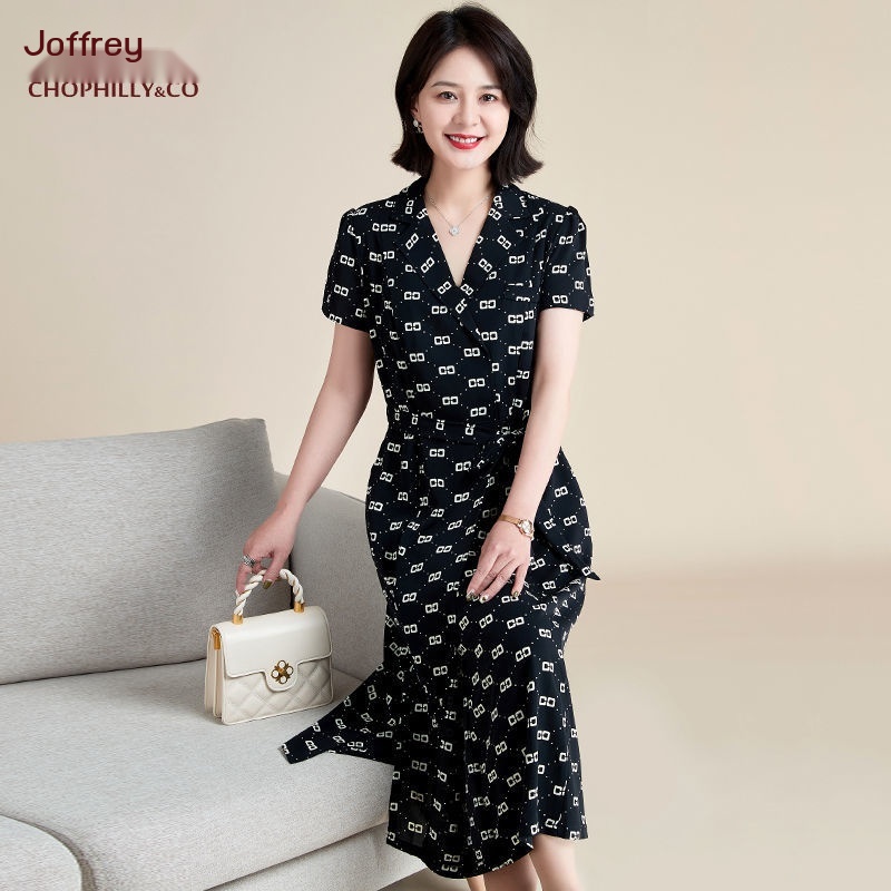 đầm mùa hè cho người trung niên và người già, đầm mẹ