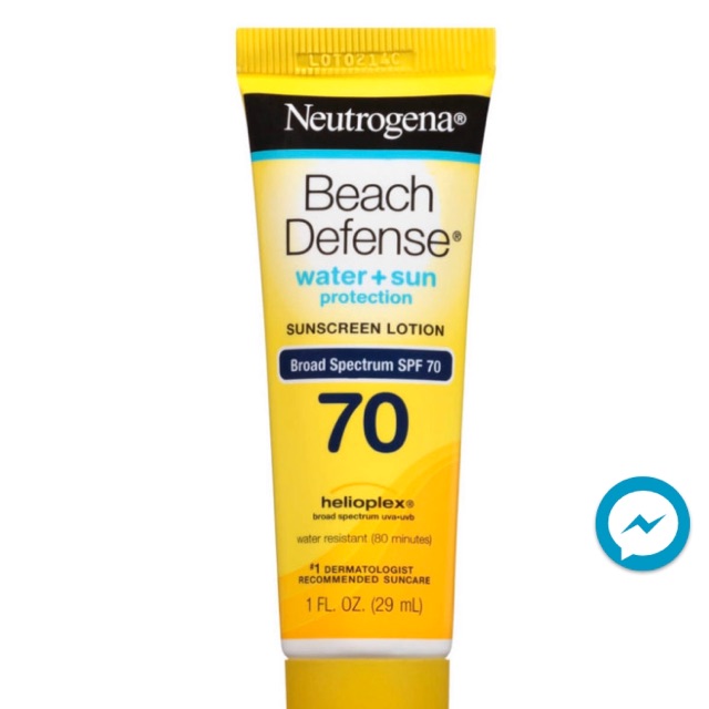 (Bill Mỹ)Kem chống nắng Neutrogena mini SPF 70