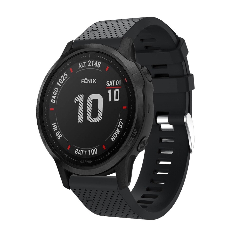 Dây đeo đồng hồ 20mm bằng silicone cho đồng hồ thông minh Garmin Fenix 6s 5s 5sPlus