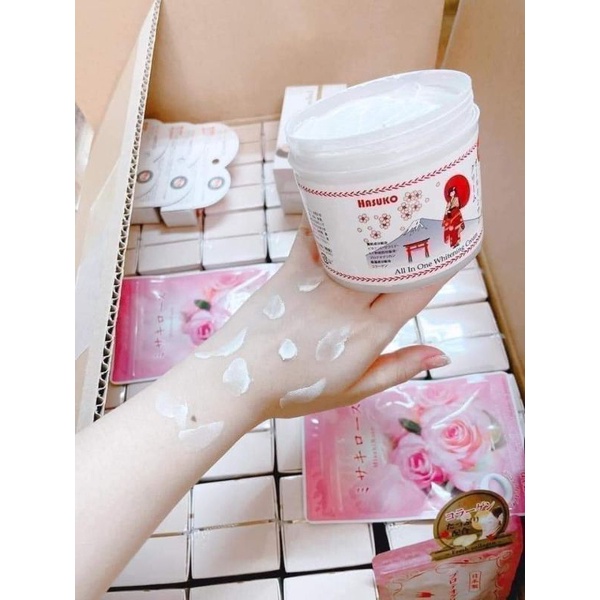 Kem Ủ TRẮNG DA TOÀN THÂN Hasuko Nhật Bản Chống Nắng SPF 50+  hũ 280g , | BigBuy360 - bigbuy360.vn