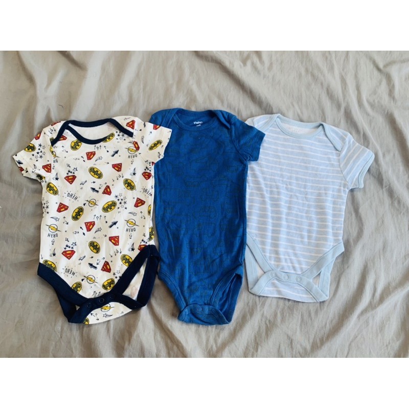 Bộ body bé trai các hãng Prinmark, GEO, ZARA, Carter’s,... 6-9m (chat chọn mẫu)