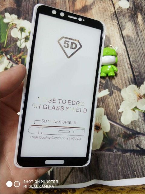 Huawei Honor 9 Lite _ Cường lực 5D Honor 9 Lite Full màn full keo không chấm liti ( tặng keo chống hở mép )