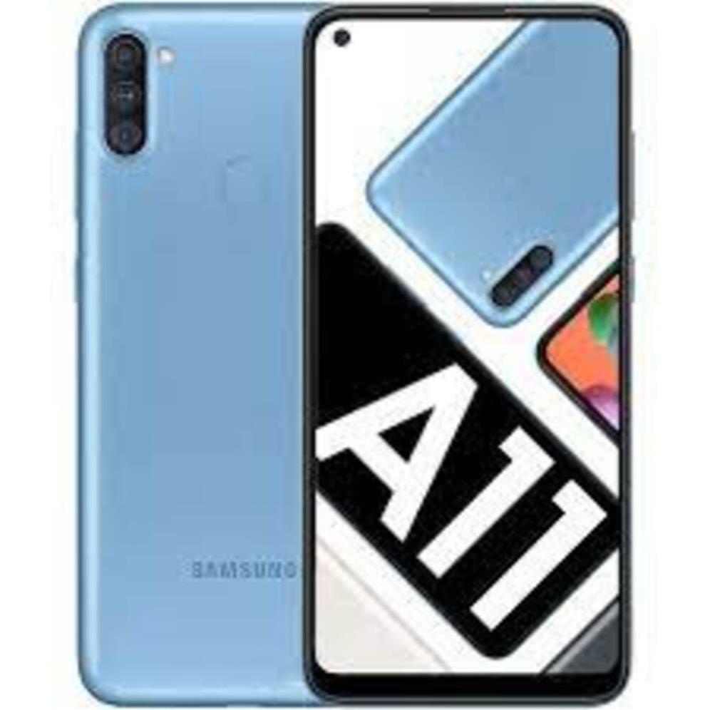 Điện thoại Samsung Galaxy A11 ram 3G rom 32G 2sim Chính Hãng, Màn hình 6.4'', Cấu hình Cao cày game siêu mượt GS 01