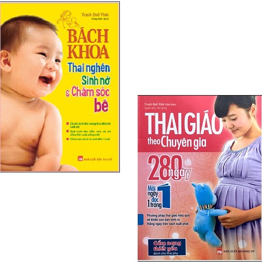 Sách - Combo Bách Khoa Thai Nghén + Thai Giáo Theo Chuyên Gia