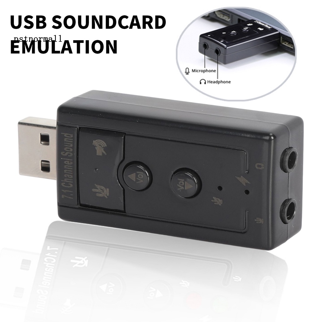 Thẻ Âm Thanh Analog 7.1 Kênh USB Chuyên Nghiệp