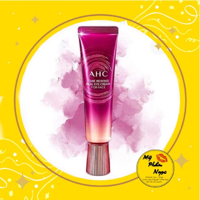 [New 2020] Kem dưỡng mắt AHC Time Rewind Real Eye Cream For Face