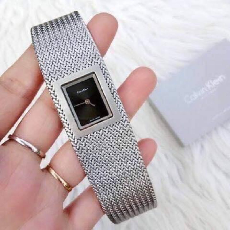 Đồng Hồ Nữ Calvin Klein dây kim loại case 22mm