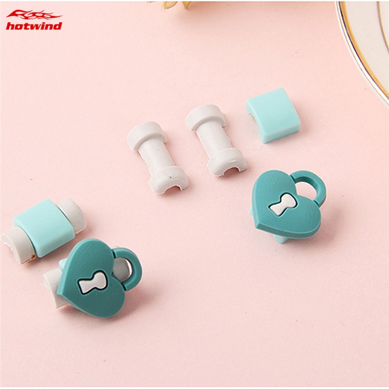 Phụ kiện bảo vệ cáp sạc truyền dữ liệu USB họa tiết hoạt hình cho iPhone Android