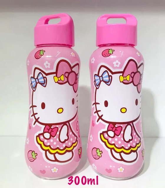 Bình nước không ống hút Kitty, Elsa, Doremon, Nhện