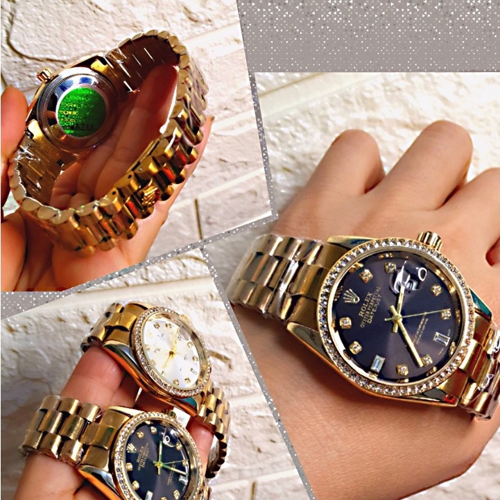 Đồng hồ Rolex nam dây đúc đặc cao cấp 2 màu đen trắng [ BH 12 THÁNG 1 ĐỔI 1 MIỄN PHÍ ] | BigBuy360 - bigbuy360.vn