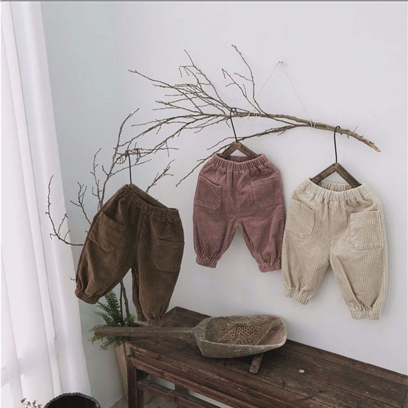 Quần Dài Cotton Thời Trang Cho Bé