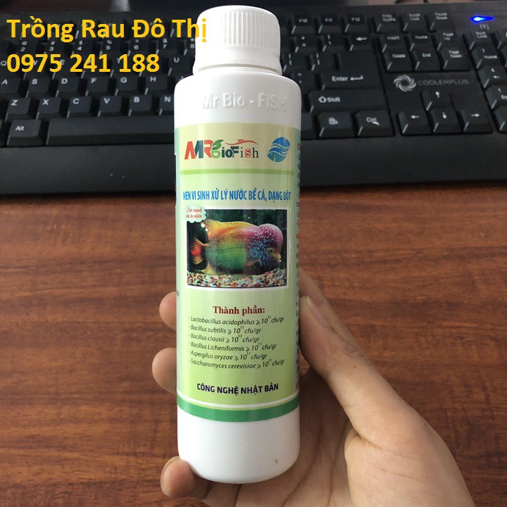 Men vi sinh xử lý nước bể cá Mr. Bio Fish, dạng bột