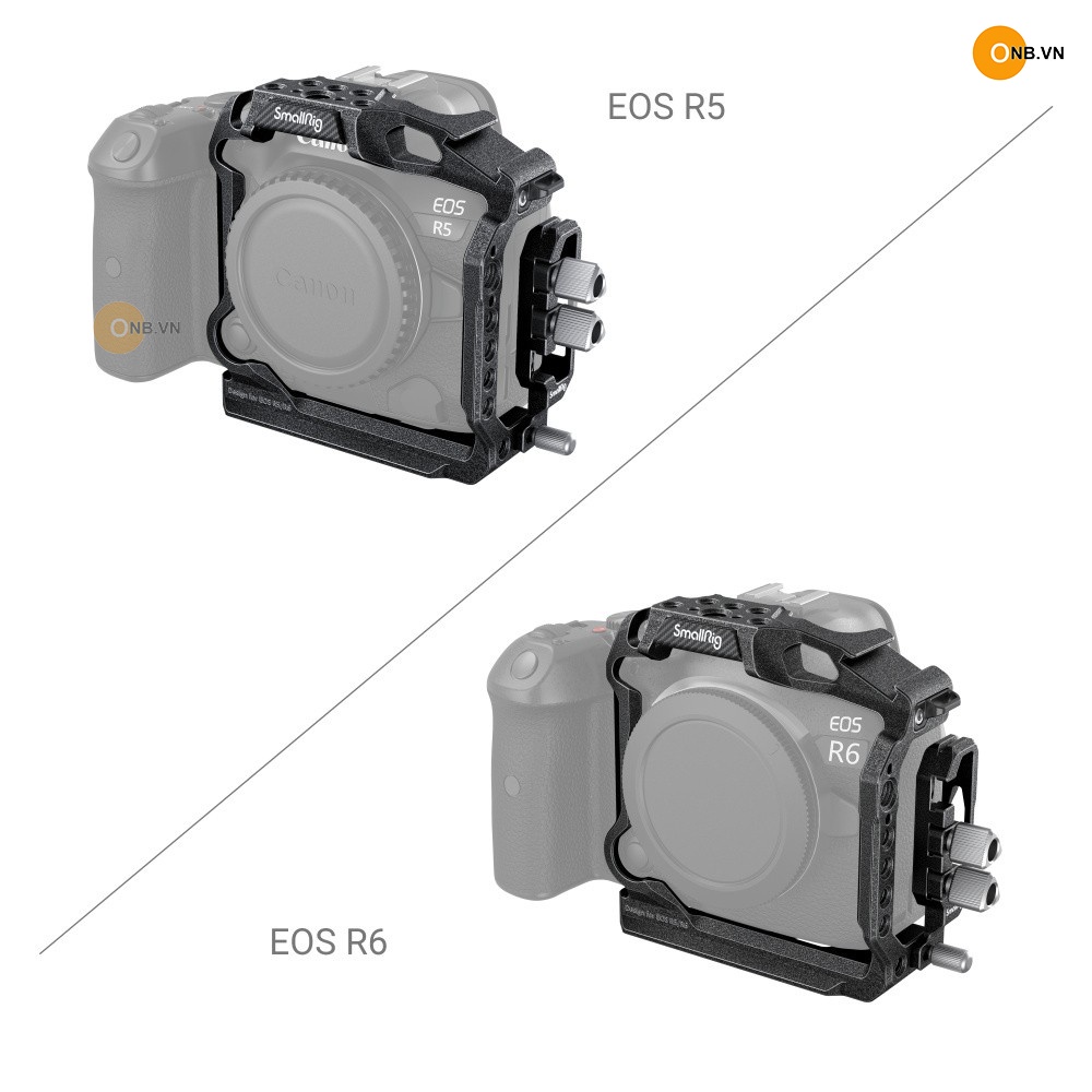 SmallRig Half Cage Khung bảo vệ Canon EOS R5 R6 R5C 3656
