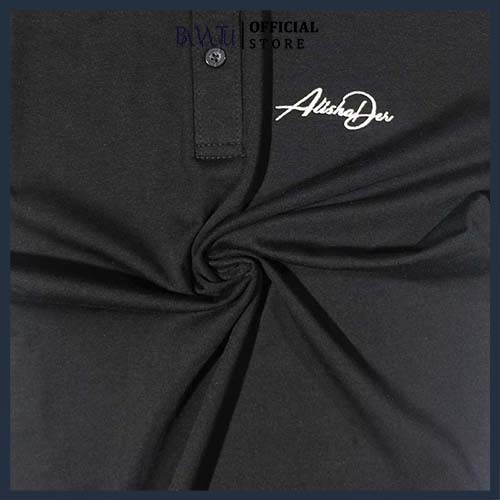 Áo polo nam chữ ký BAVATU hàng thiết kế chất liệu vải thun cotton mát mịn chống nhăn thấm hút mồ hôi mặc siêu mát | BigBuy360 - bigbuy360.vn