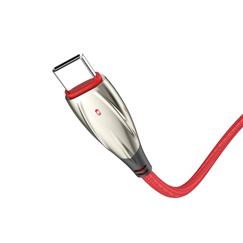 Cáp Sạc TYPE C Hoco U71 Cho Android Dây Dù 1.2M - BH 1 Năm Chính Hãng  - Hưng Long PC