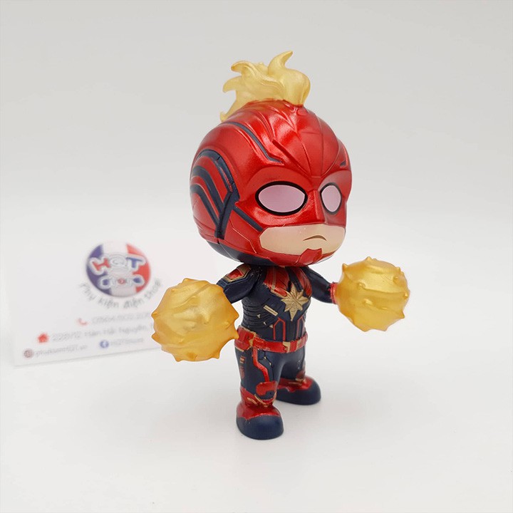 Mô hình Captain Marvel Cosbaby Chibi Avengers 4 Endgame