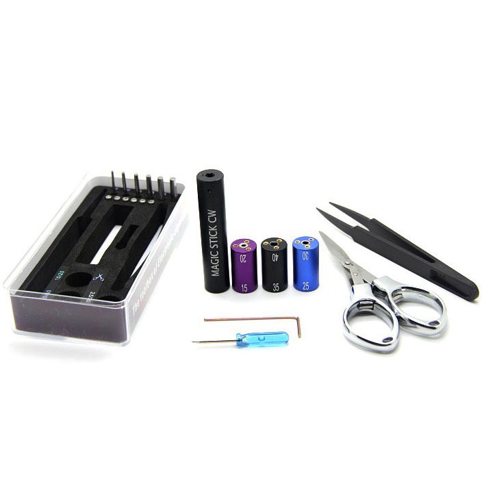 Bộ V1 Dụng Cụ Nhíp, Kéo, Vít Chuyên Lắp Ráp, Quấn Chỉnh, Nhiều Kích Thước Dây