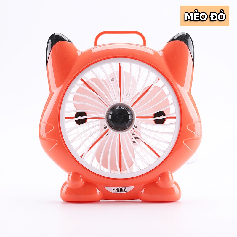 Quạt Mini Để Bàn, Quạt Để Bàn Mini Hình Thú Siêu Đáng Yêu, Siêu Mát Lạnh Siêu Tiết Kiệm Điện