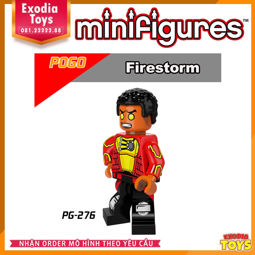 Xếp hình Minifigure  siêu anh hùng vũ trụ Marvel và DC Comics - Đồ Chơi Thông Minh - POGO PG8079