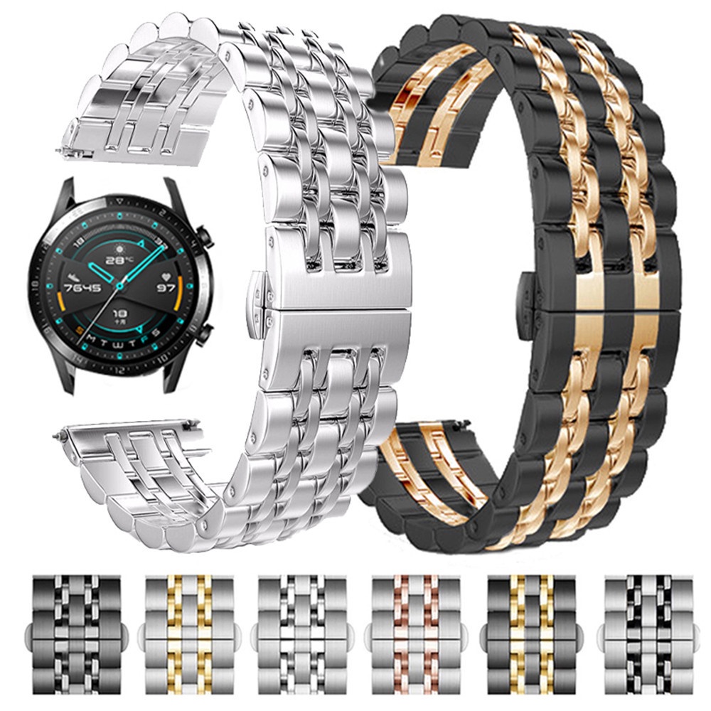 Dây Đeo Inox Cho Đồng Hồ Thông Minh HUAWEI WATCH GT2 46mm 42mm GT2 Pro Magic ES 20mm 22mm