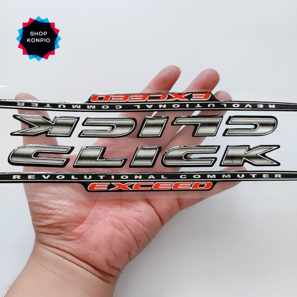 Căp Tem Click Dán Sườn Xe Dập Nổi Xuất Xứ Thái Lan Chống Thấm Nước, Siêu Dính