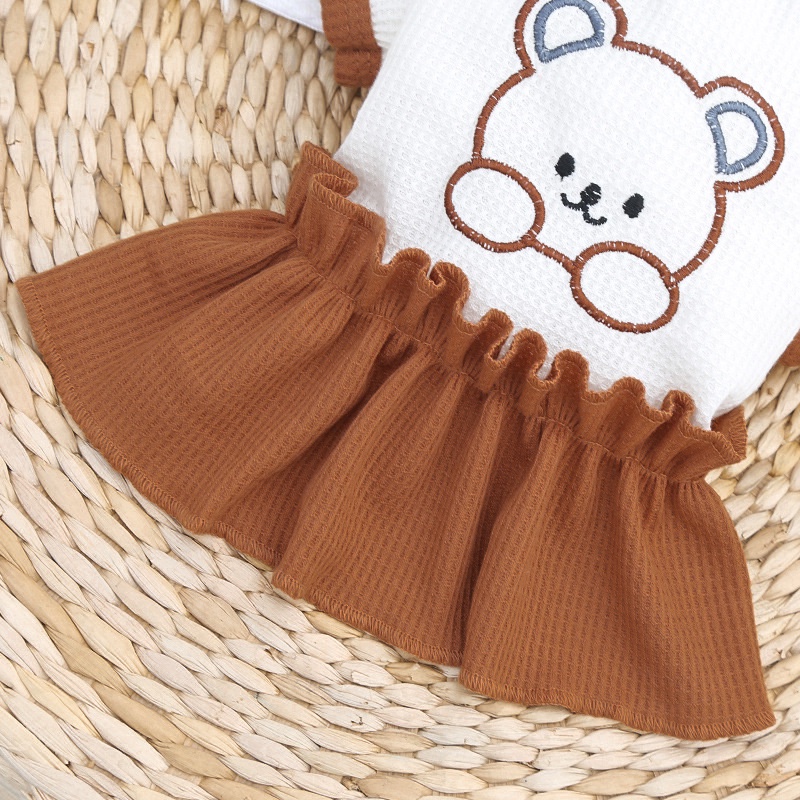 Đầm Hóa Trang Gấu Dễ Thương Cho Cún Cưng Shih Tzu