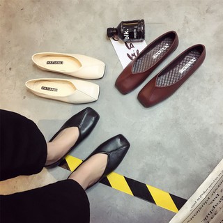 Giày búp bê mũi vuông