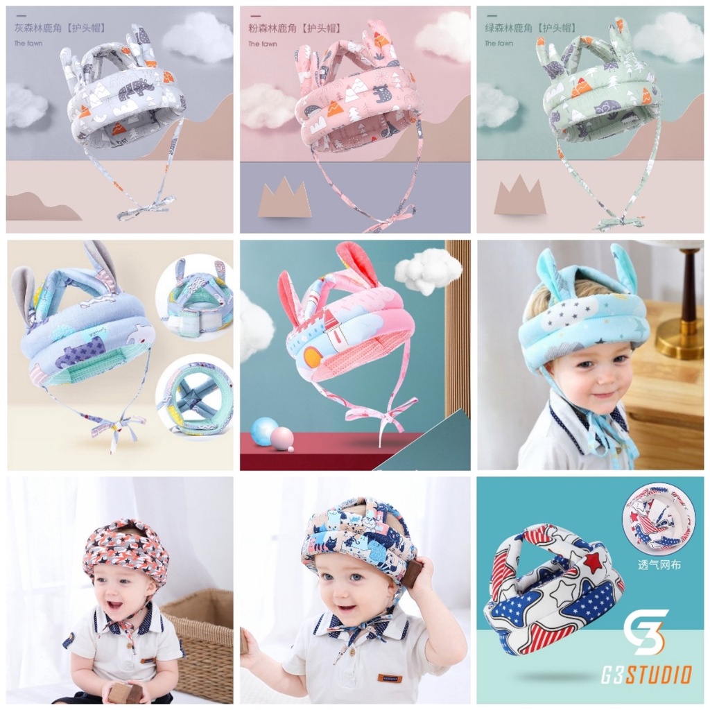 &lt;&lt;Buôn Sỉ&gt;&gt;Mũ Bảo Hiểm Cho Bé 7 Tháng Đến 4 Tuổi