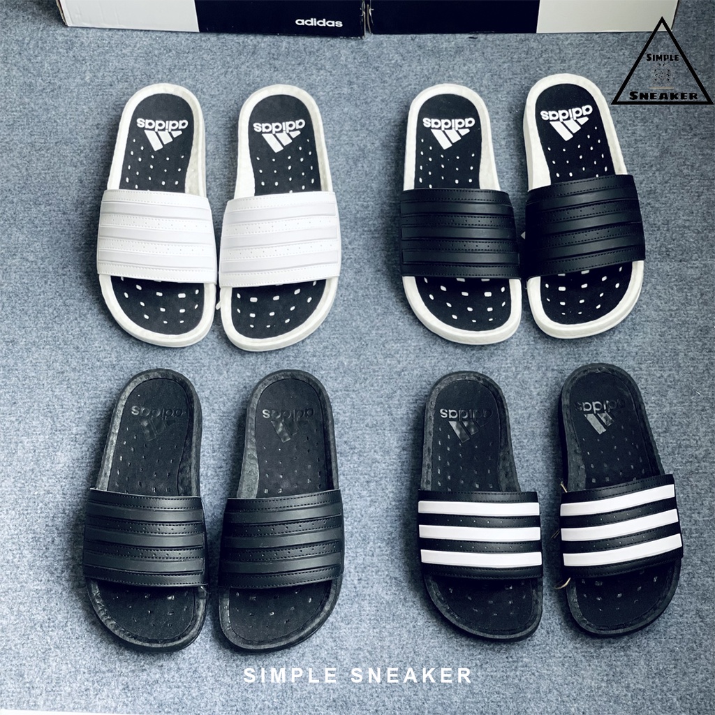 Dép Adidas Adilette Boost Chính Hãng 💙SIMPLE SNEAKER💙 Dép Quai Ngang Adilette Boost Thể Thao Nam Nữ Nhiều Màu Thời Trang